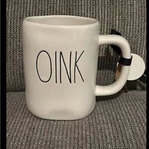 Rae Dunn oink pig mug